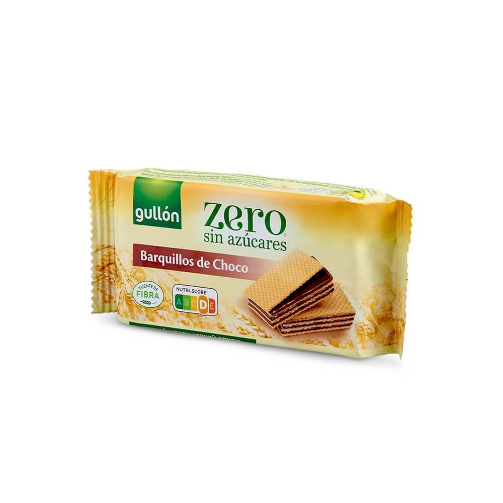 Galletas Barquillos De Chocolate Zero 60 G Gullon AyF Market Papudo