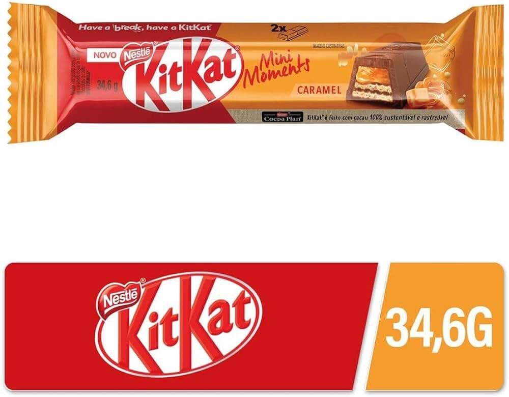 Kit Kat Mini Moments Caramel 34,6g Nestle - AyF Market Papudo